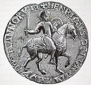 The Seal of Henry I of England by Unbekannt