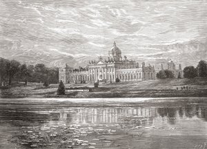 The South Front of Castle Howard, North Yorkshire, England in the Late 19th Century, from Our Own Country Published 1898