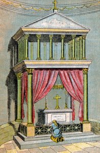 The tomb of Saint Martin by Unbekannter Künstler