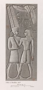 Thebes, Karnak close up by Unbekannt