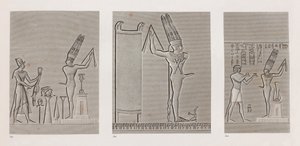 Thebes, Karnak close up series by Unbekannt