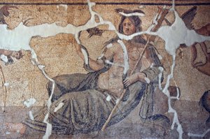 Thetis among the Fish Mosaic, from Iskenderum, Turkey by Unbekannt