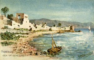 Tiberias - Sea of Genezareth by Unbekannter Künstler