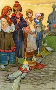 Traditional Easter celebrations, Russia