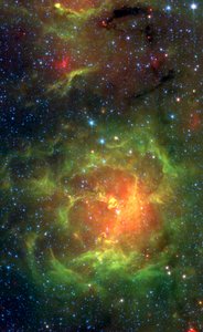 Trifid Nebula, c 2005 by Unbekannt