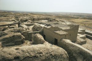 Turkmenistan. Ruins of Nisa. UNESCO World Heritage List, 2007 by Benjamin Baud