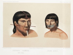 Two South American Indians, c 1843-1847