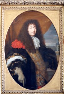 Versailles palace. King Louis XIV (1638 - 1715) by Unbekannter Künstler