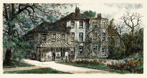 View of the house of Charles Darwin where he wrote 
