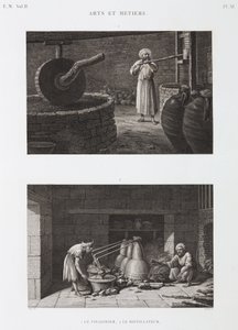 Vinegar Maker and Distiller, Egypt, c. 1798 by Unbekannt