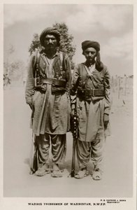 Waziris tribesmen of Waziristan, N.W.F.P. by Unbekannter Künstler