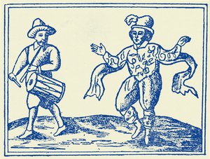 William Kempe dancing the Morris