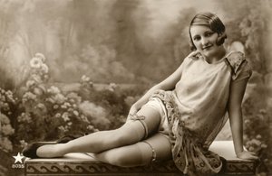Woman in Light Dress, c. early 1900s