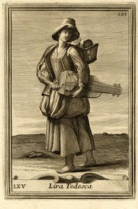 Woman Playing the Old Wheel (or 