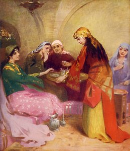 Women drinking tea