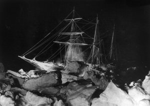 Imperial Trans-Antarctic Expedition: the Endurance stuck fast, c.1914-17