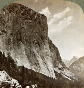 El Capitan and Half Dome, Yosemite Valley, California, USA