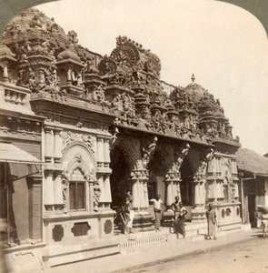 Exquisitely Carved Ornamentation of a Hindu Buddhist Temple, Colombo, Ceylon