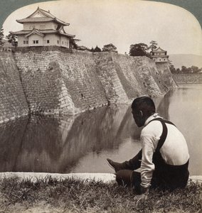 Feudal Castle of the Proud Shoguns, Osaka, Japan, 1904