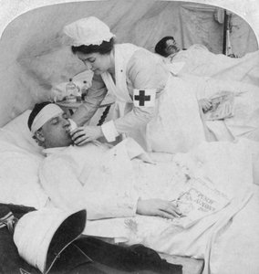 In a British Field Hospital on the Tugela River, South Africa, 2nd Boer War