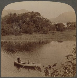 On the Upper Lake of pretty Killarney, Ireland by Underwood and Underwood