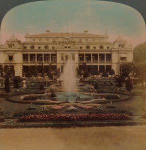 Palm Gardens, Frankfort, Germany, 1894 by Underwood and Underwood