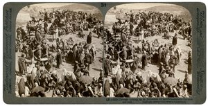 People Coming Up to Jerusalem for Sacrifice, Outside the Eastern Wall