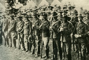 Soldiers from Australia, New Zealand, Canada, and South Africa, 1914-1918 by Underwood and Underwood