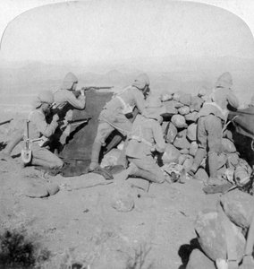 Troops Defending New Zealand Hill, Slingersfontein, South Africa