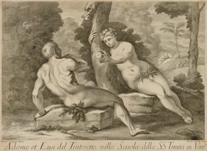 Adam and Eve by Unidentified