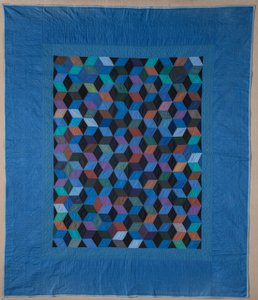 Tumbling Blocks by Unidentified