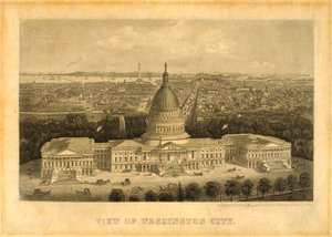 View of Washington City by Unidentified