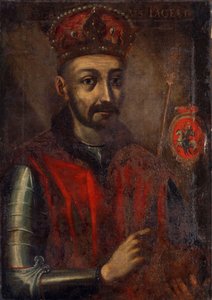 Grand Duke of Lithuania and King of Poland Jogaila by Unidentified painter label QS