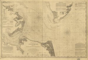 Chesapeake Bay, Sheet no. 1, York River, Hampton Roads, Chesapeake Entrance