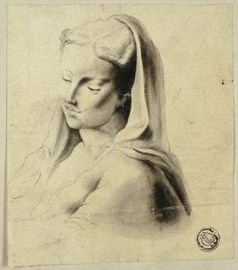 Bust of a Woman with Veil