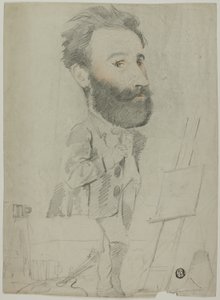 Caricature of an Art Teacher
