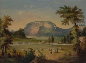 East Rock, New Haven by Unknown