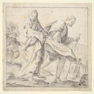 Flight into Egypt (Copy) by Unknown