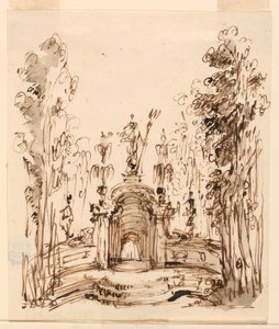 Fountain in a Park