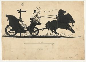 Man in Horse Carriage