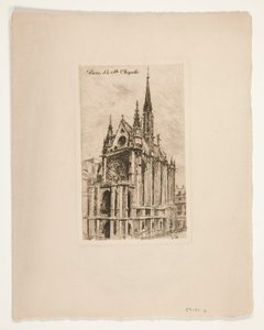 Paris, The Sainte-Chapelle by Unknown