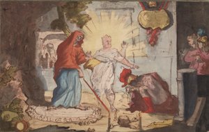 Saul and the Witch of Endor by Unknown