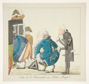 Following the Promenade at the Palais-Royal by Unknown