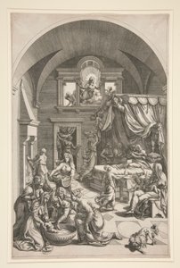 The Birth of Saint John the Baptist by Unknown