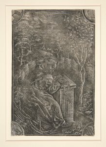 The Franciscan, Pelbartus of Temesvar in a Garden by Unknown