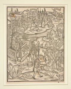 Woodcut from the Strasbourg Virgil, 1502