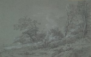 Woodland Scene by Unknown