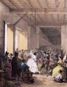 19th Century Bohemian Ball - Dance of the Gypsies in the 19th Century by Unknown artist