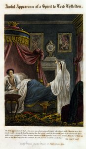 A Ghost Appears Before Lord Littelton to Announce His Death. 1825. Bibl. Morando, Milan by Unknown artist