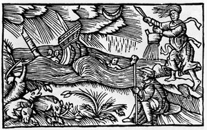 A Witch Causes a Storm after 